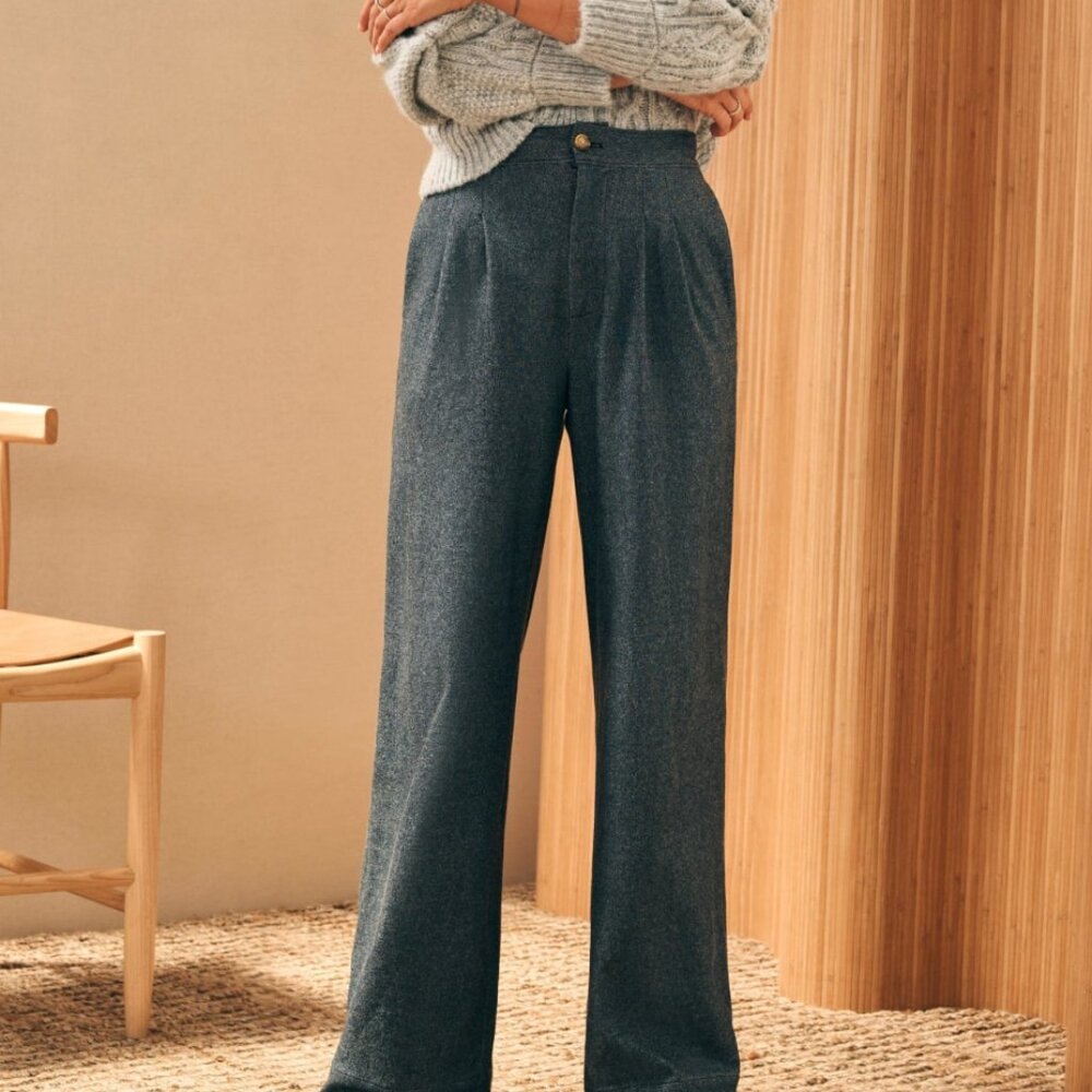 New! Faherty Dream Flannel Trousers Soft